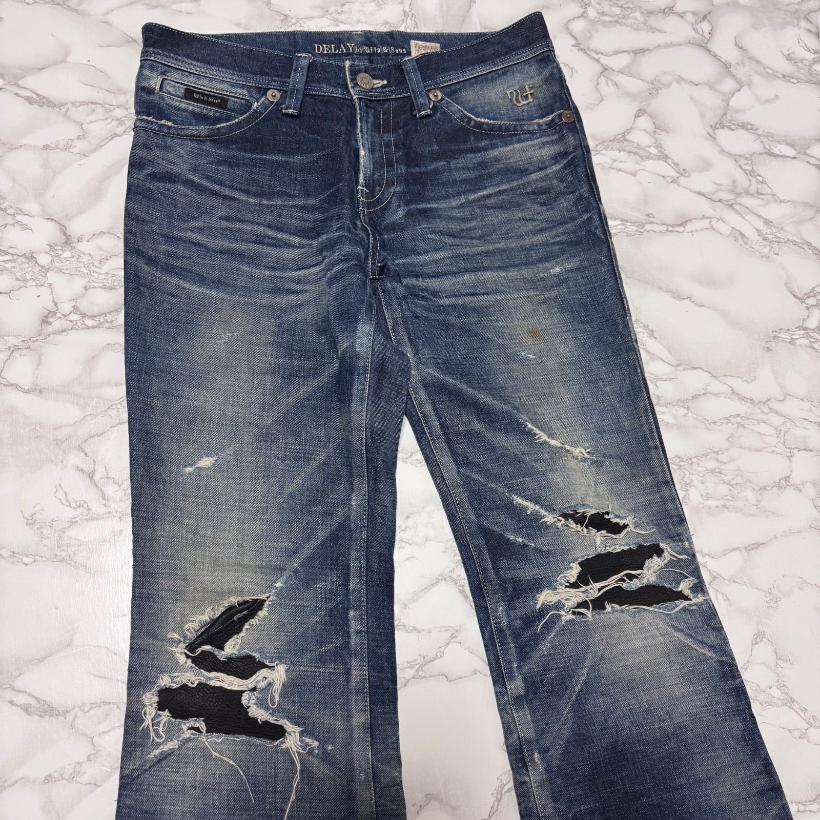 希少【DELAY by Win&Sons 【商品名】DW17-SC-009 100年加工 ユーズド 