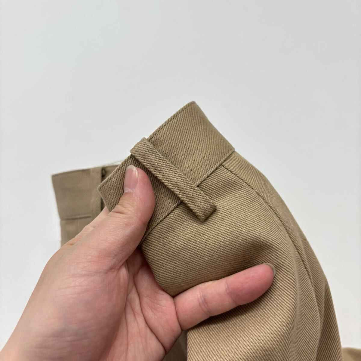 24ss 2024 Whim Gazette ウィムガゼット チノ パンツ ベージュ 系