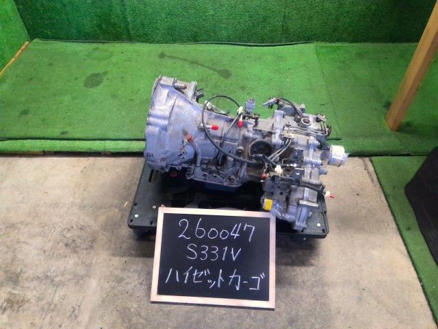 【中古】ハイゼット EBD-S331V オートマチックミッションＡＳＳＹ 35000-B5090- 自社品番260047 W09