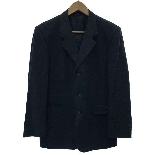 【中古】 Yohji Yamamoto D'URBAN A.A.R. テーラードジャケット ウールジャケット 無地 シングルボタン 日本製 ドメスティック 古着 /1156