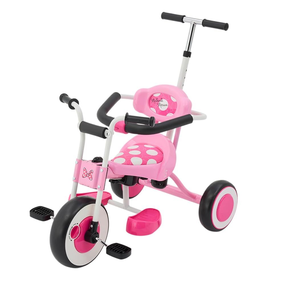 【訳あり新品★外箱段ボールにキズ・汚れあり・中身は新品です】アイデス ディズニー三輪車 ミニー｜SG基準合格 1.5歳〜4歳｜足巻き込み防止ガード ピンク 9,475円