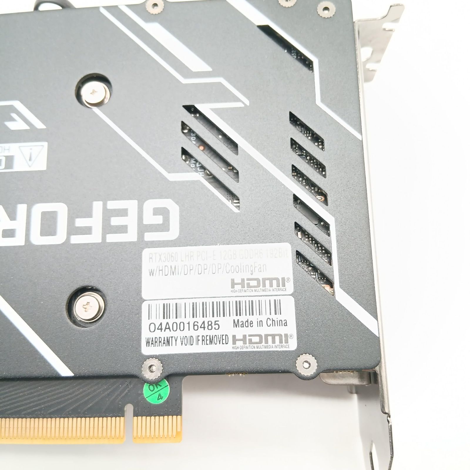 RTX3060 12GB GALAKURO 動作良好 玄人志向 - メルカリ