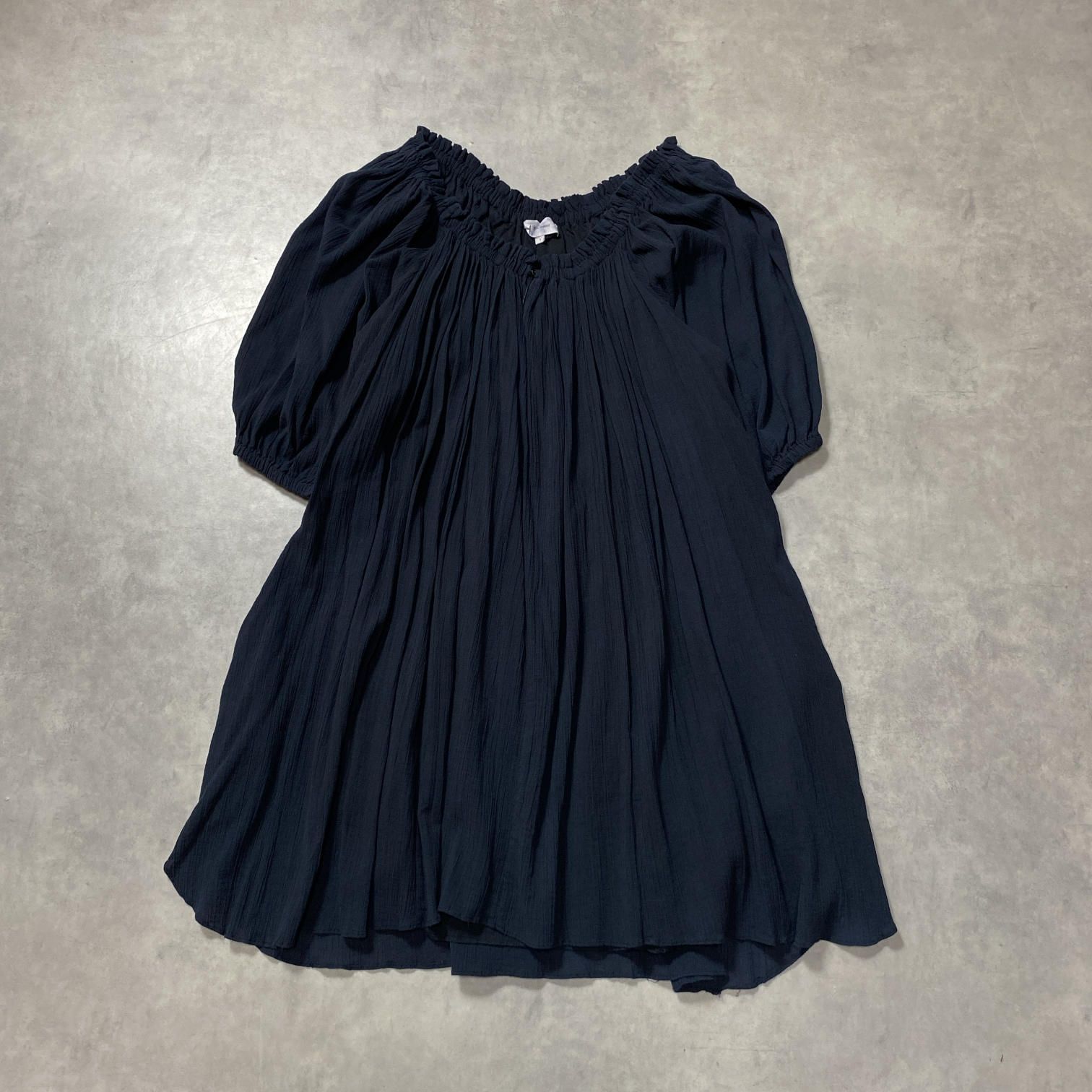 WQ1131○ISABEL MARANT ETOILE：コットンギャザーワンピース ○1 