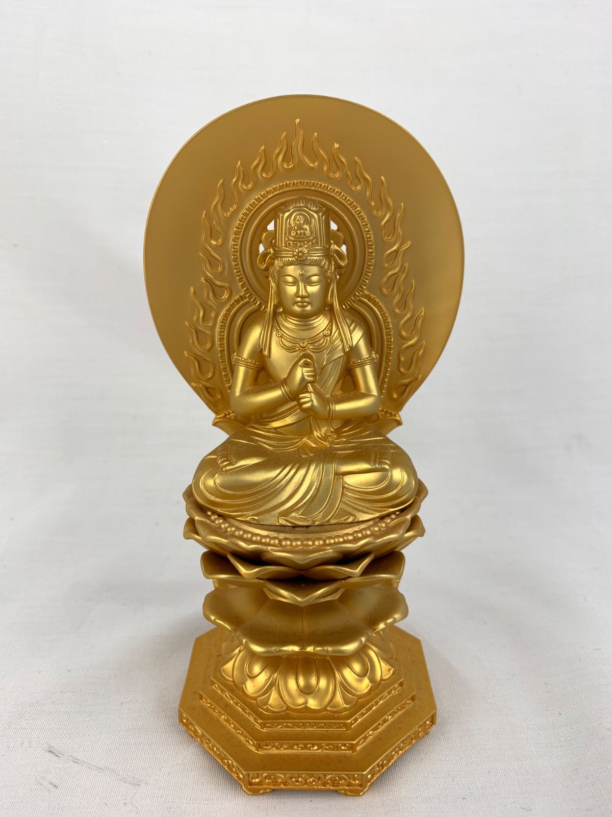C-14. 仏像　大日如来座像　15.5cm 秀雲　十二支守り本尊 干支
