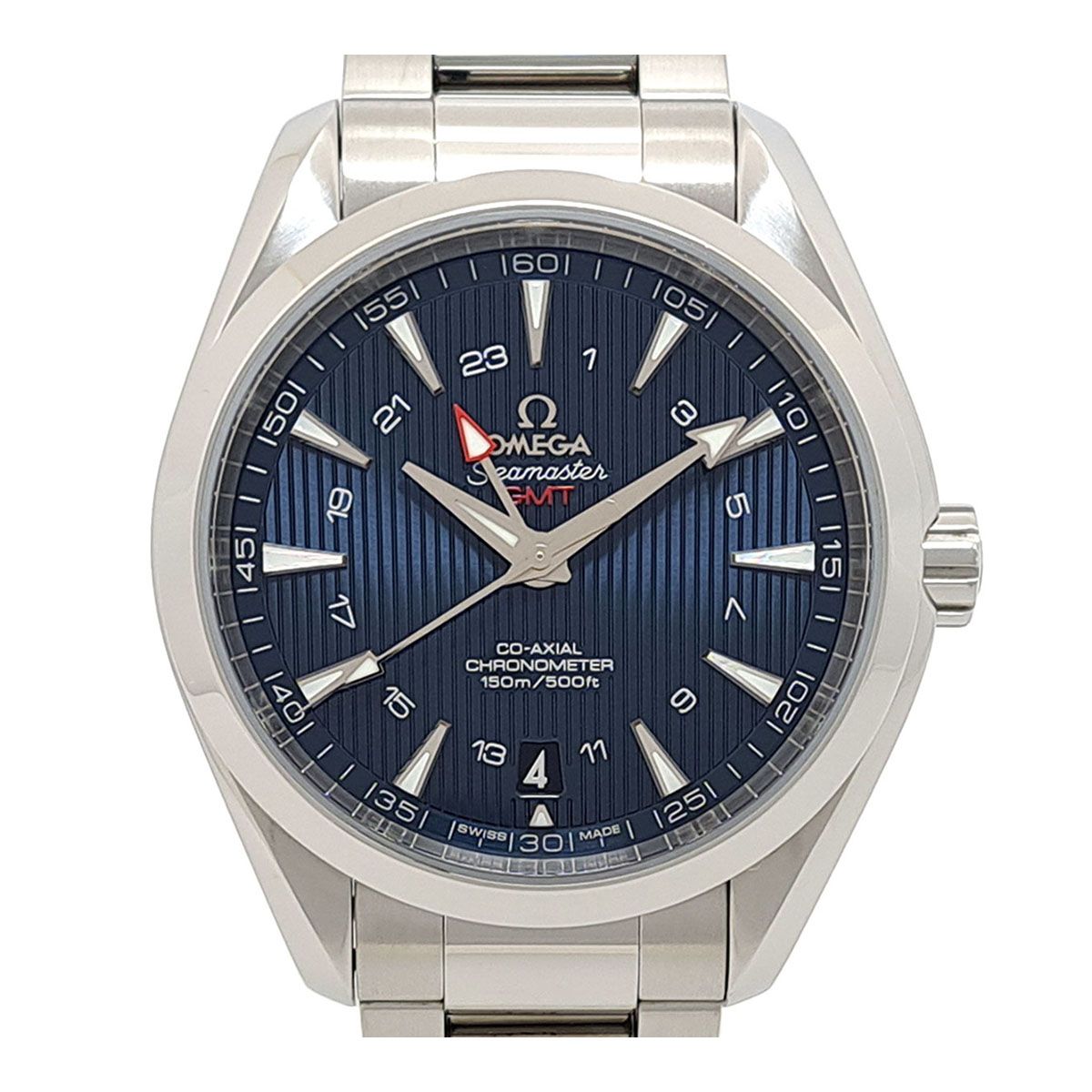 オメガ シーマスター アクアテラ GMT 231.10.43.22.03.001 自動巻き ステンレススティール メンズ OMEGA【中古】 【時計】