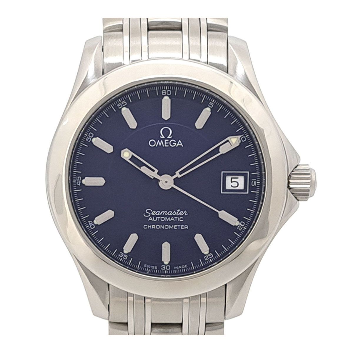 オメガ シーマスター 120M ジャックマイヨール 2507.80 自動巻き ステンレススティール メンズ ボーイズ OMEGA【中古】 【時計】