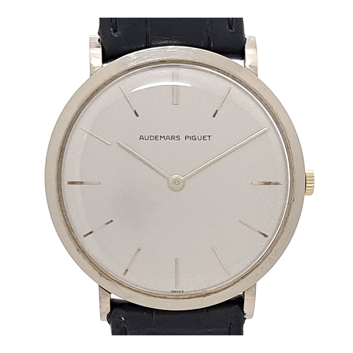 オーデマピゲ ラウンド Cal.2090 4030 手巻き ホワイトゴールド メンズ ボーイズ AUDEMARS PIGUET【中古】 【時計】