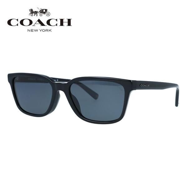 【訳あり】コーチ サングラス 偏光サングラス ユニバーサルフィット COACH HC8328U 500281 57サイズ ウェリントン ユニセックス レディース 海外正規品 メンズ 大きめサイズ ビッグシルエット