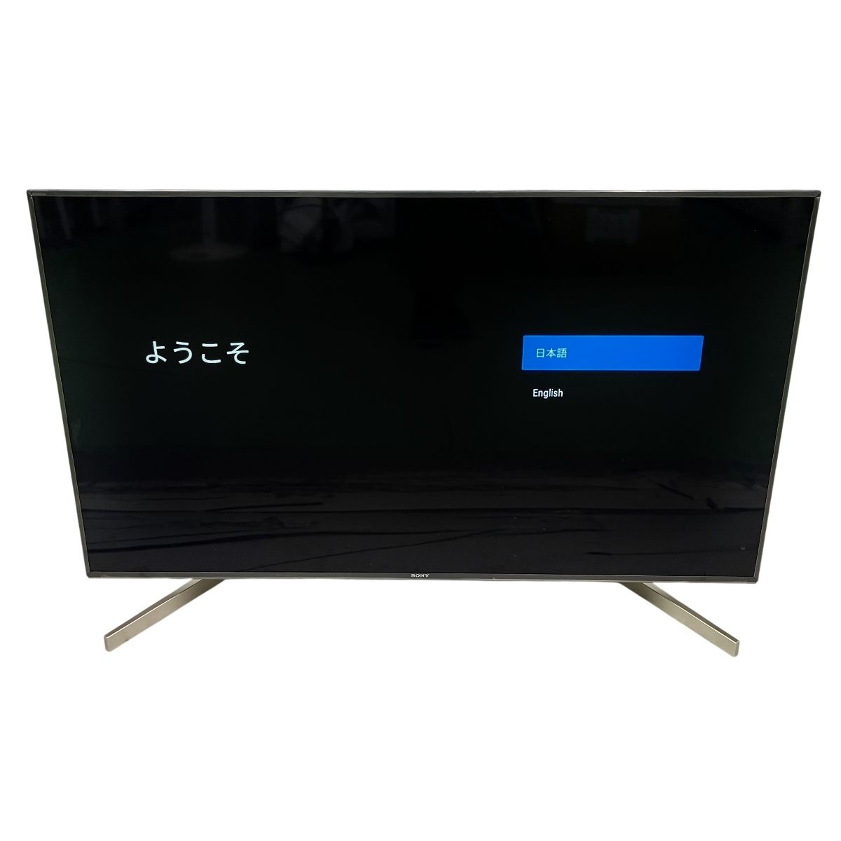 SONY bravia KJ-49X9000F 2019年製 4K 液晶テレビ 49V型 家電 中古 Y11221253