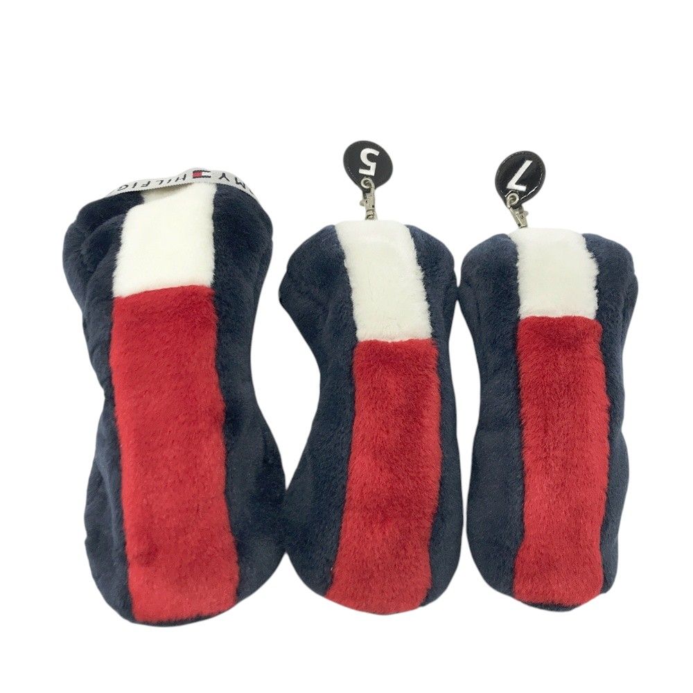 TOMMY HILFIGER GOLF トミー ヒルフィガーゴルフ ヘッドカバー 3点 