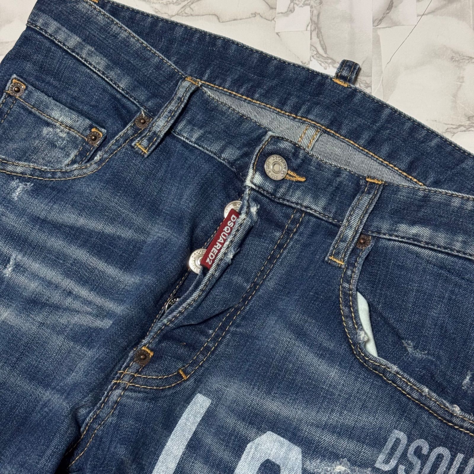 逸品【dsquared2 ディースクエアード 【商品名】Skater Jean ICON 