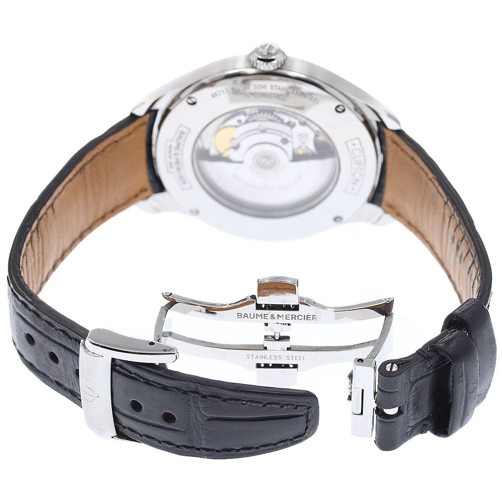 ボーム＆メルシェ Baume & Mercier 65717 クリフトン スモールセコンド デイト 自動巻き メンズ _948241 ボーム＆メルシェ Baume & Mercier 65717 クリフトン スモールセコンド