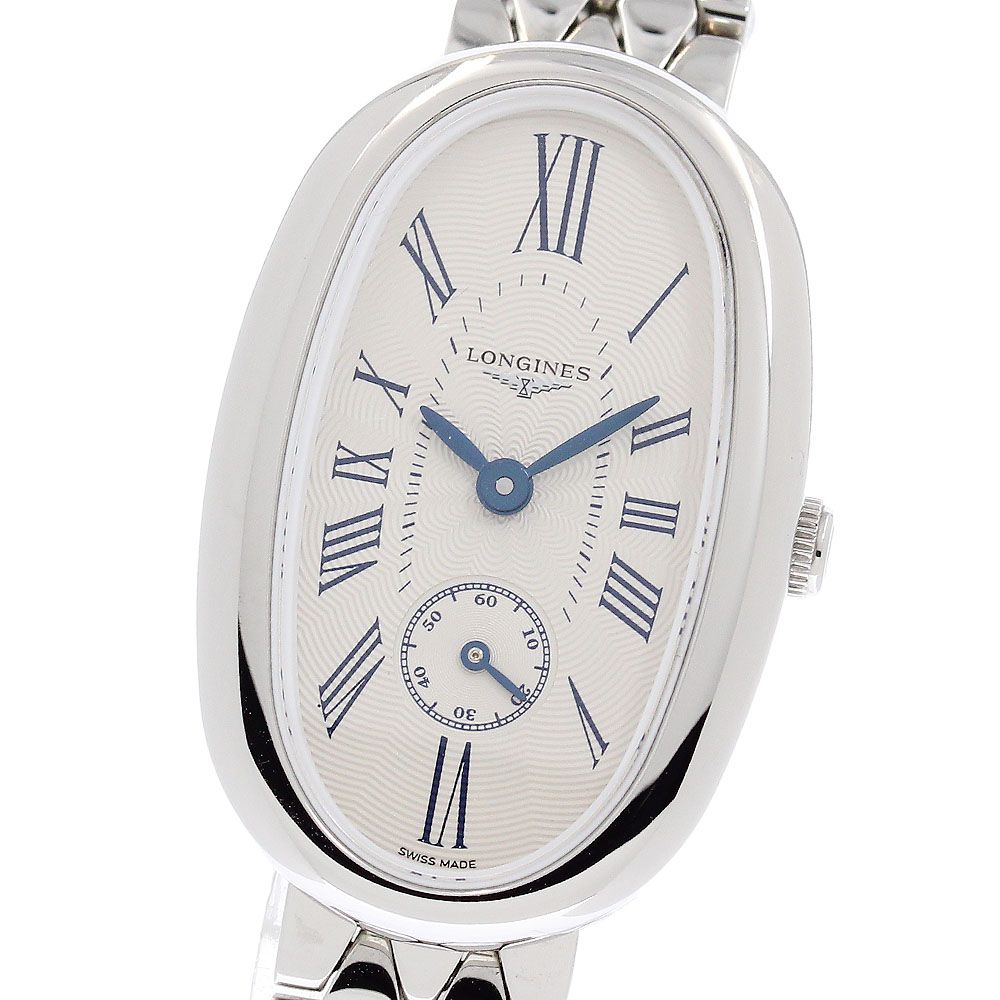 ロンジン LONGINES L2.306.4 サンフォネット スモールセコンド クォーツ レディース 美品 箱・保証書付き_958337