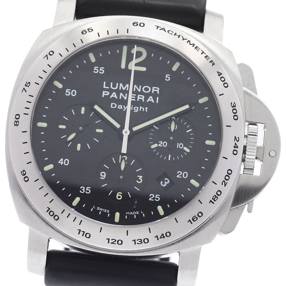パネライ PANERAI PAM00250 ルミノール デイライト クロノグラフ 自動巻き メンズ 箱・保証書付き_959676