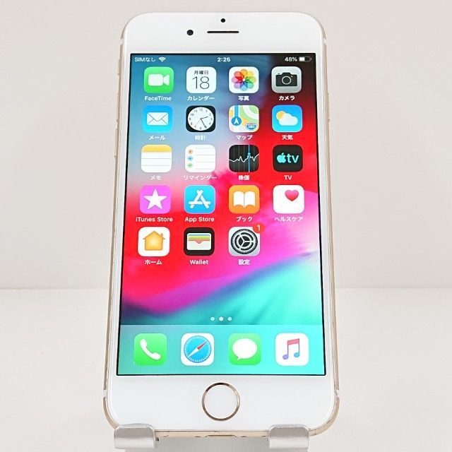 iPhone6 64GB SIMフリー ゴールド 送料無料 本体 c19873