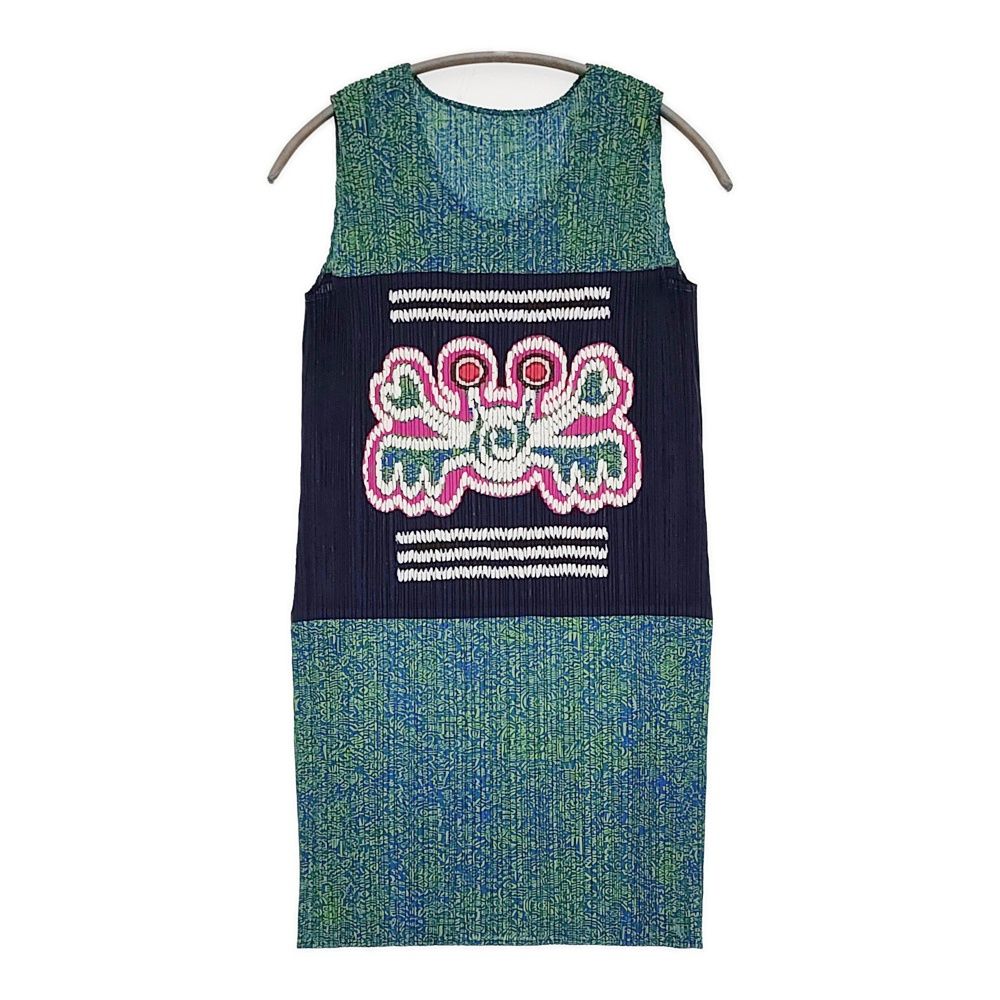 ISSEY MIYAKE ノースリーブチュニック PLEATS PLEASE ISSEY MIYAKE