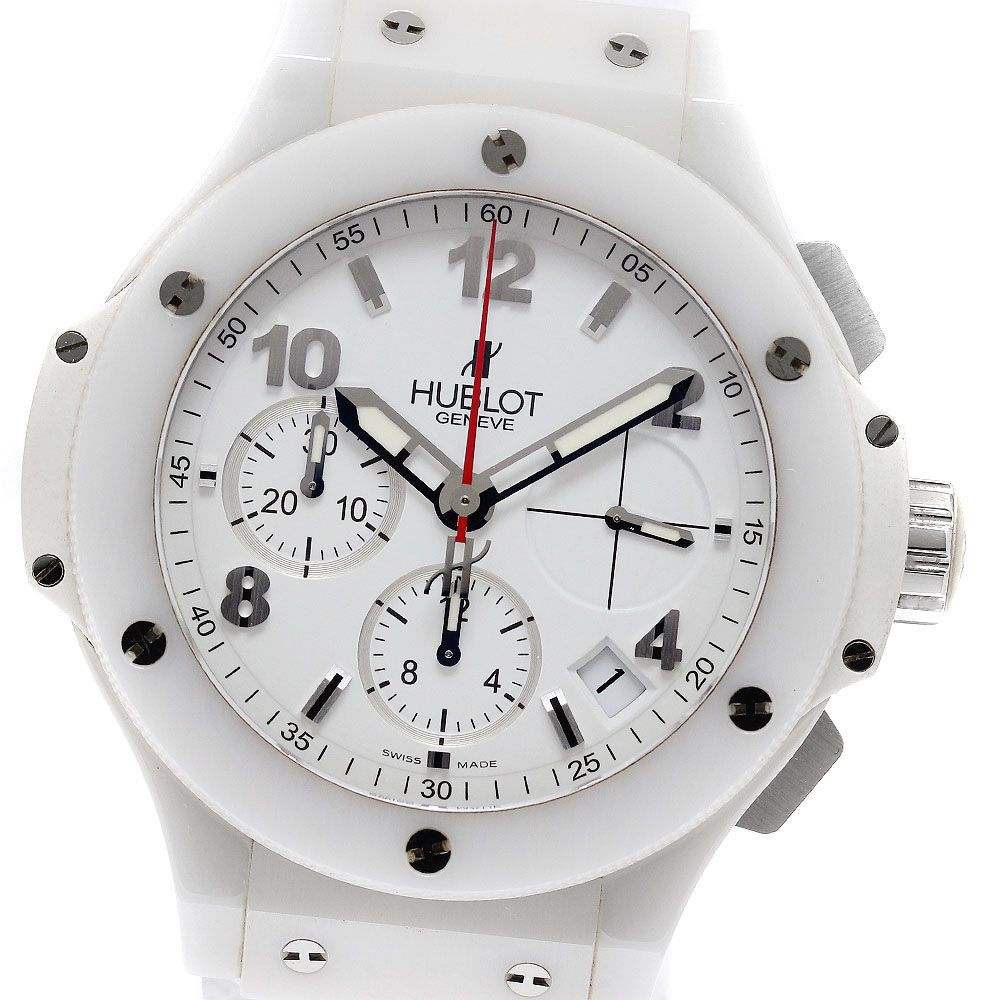 訳あり ウブロ HUBLOT 341.CH.230.RW ビッグバン アスペン クロノグラフ 自動巻き メンズ _942218