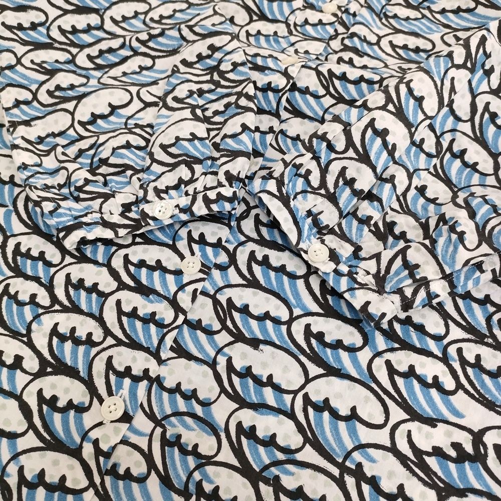 mina perhonen nami ss1620 サイズ38 定価25300円 丸襟 ラウンドカラー