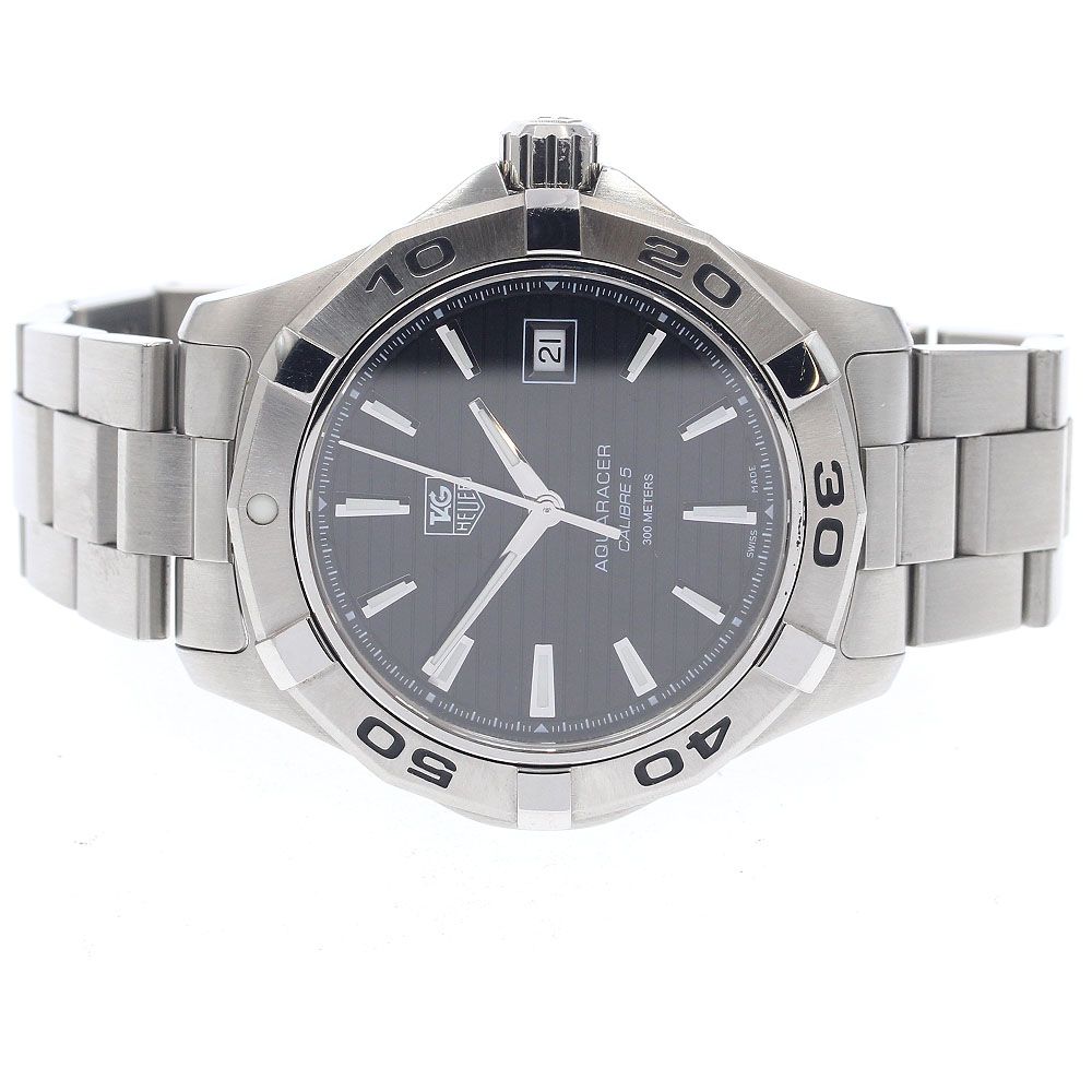 タグホイヤー TAG HEUER WAP2010 アクアレーサー デイト 自動巻き メンズ 箱付き_958735 タグホイヤー TAG HEUER WAP2010 アクアレーサー デイト 自動巻き