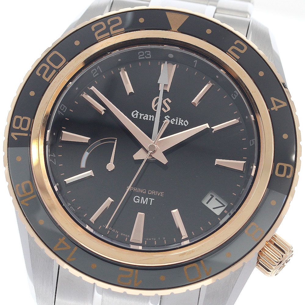 セイコー SEIKO SBGE251/9R66-0AY0 スポーツコレクション GMT パワーリザーブ ブティック限定 スプリングドライブ メンズ 良品 箱付_958672