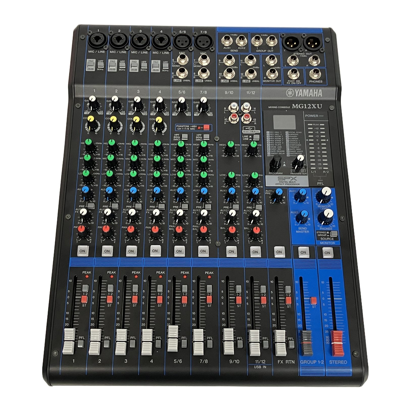 YAMAHA MG12XU アナログミキサー ミキシングコンソール 音響機器 中古