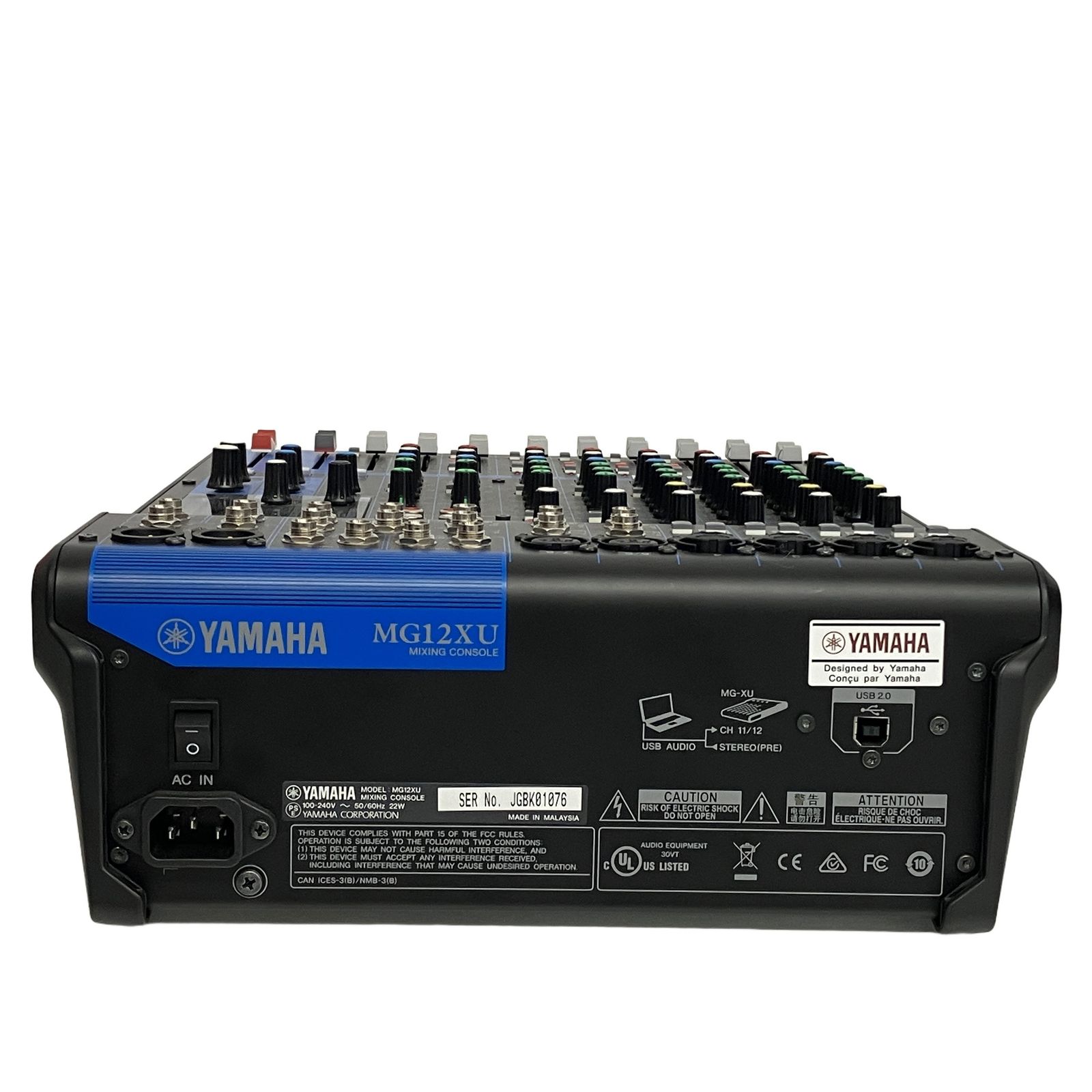 YAMAHA MG12XU アナログミキサー ミキシングコンソール 音響機器 中古 YAMAHA MG12XU アナログミキサー ミキシングコンソール 音響機器 中古