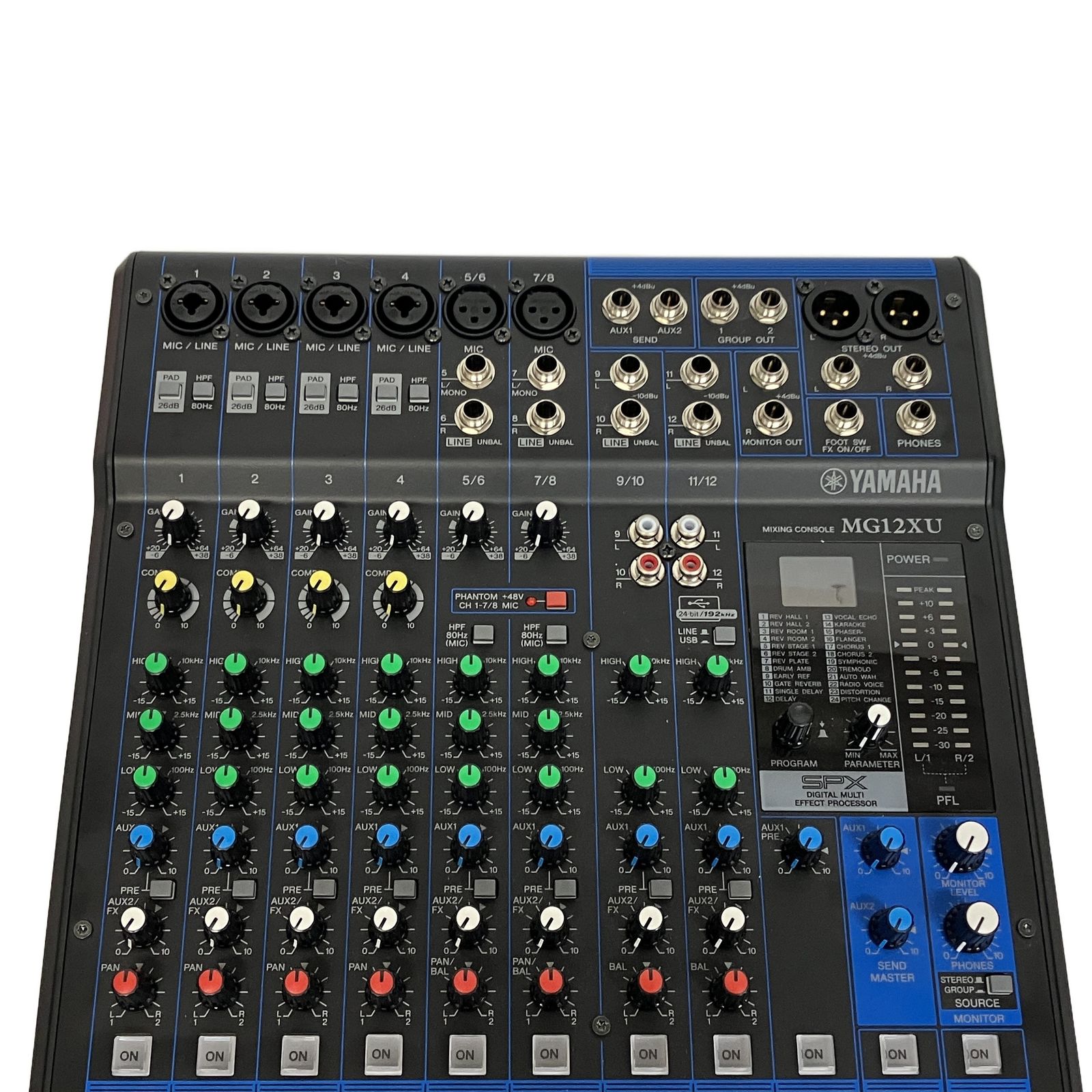 YAMAHA MG12XU アナログミキサー ミキシングコンソール 音響機器 中古