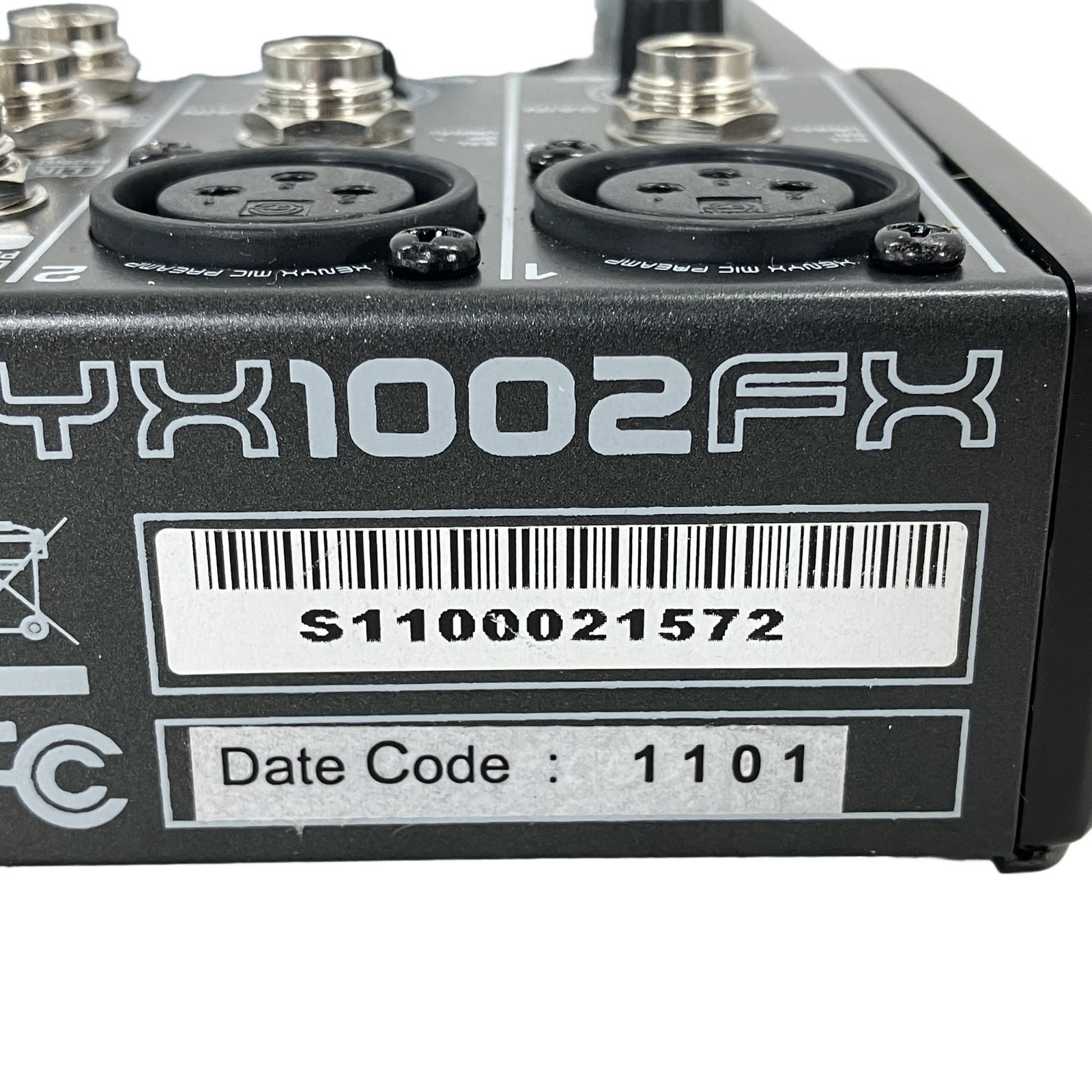 BEHRINGER XENYX 1002FX ベリンガー ゼニックス 10チャンネル アナログ