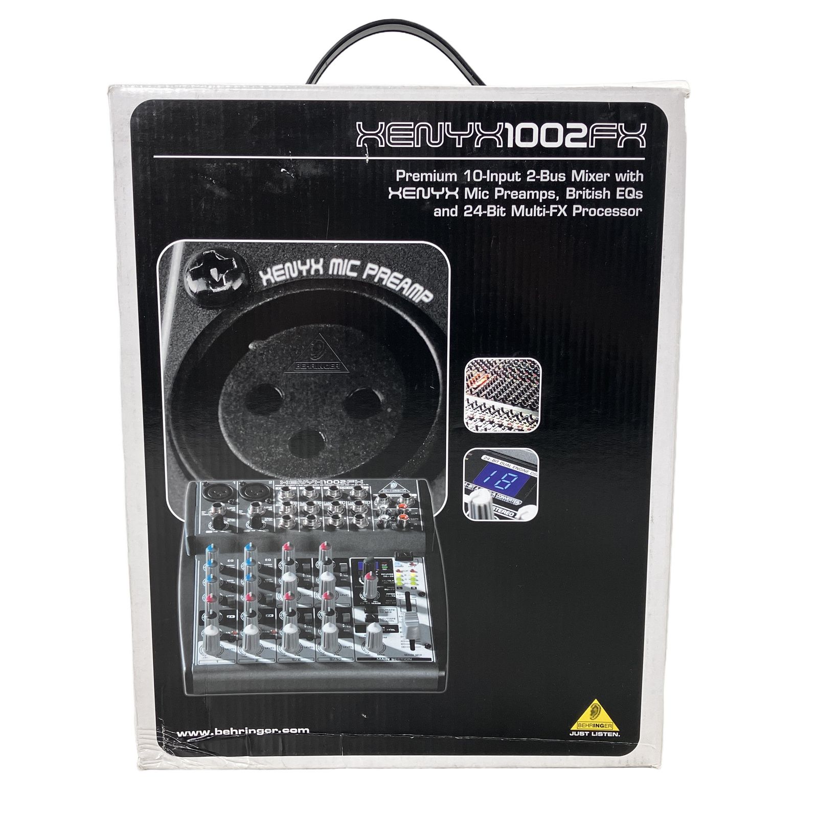 BEHRINGER XENYX 1002FX ベリンガー ゼニックス 10チャンネル アナログ