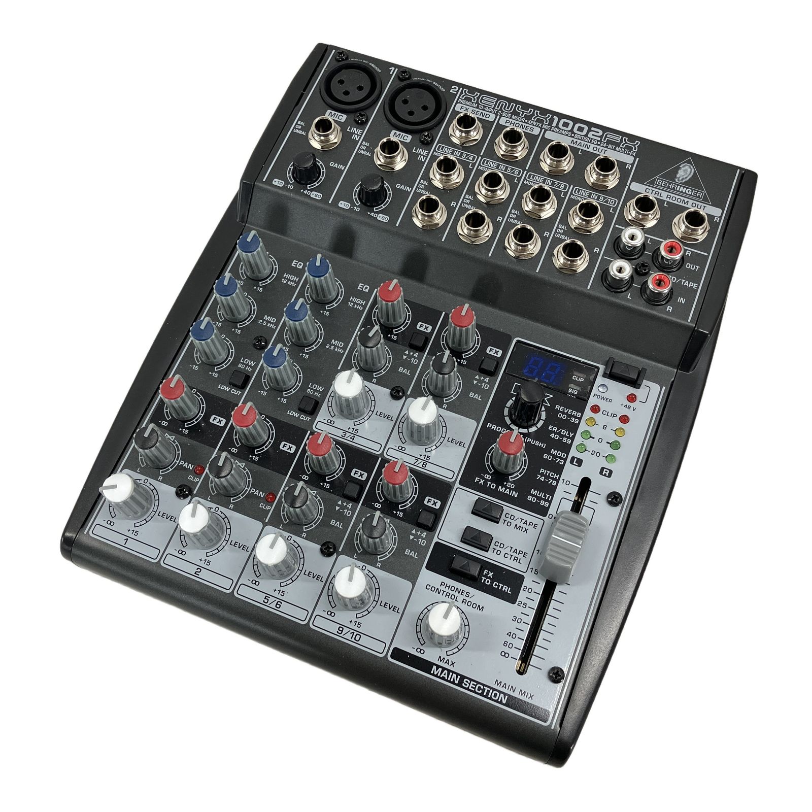 BEHRINGER XENYX 1002FX ベリンガー ゼニックス 10チャンネル アナログ