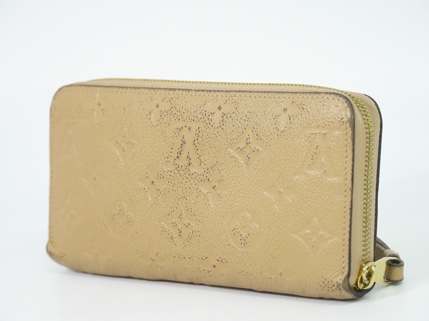 本物 ルイヴィトン LOUIS VUITTON LV ジッピー ウォレット モノグラム