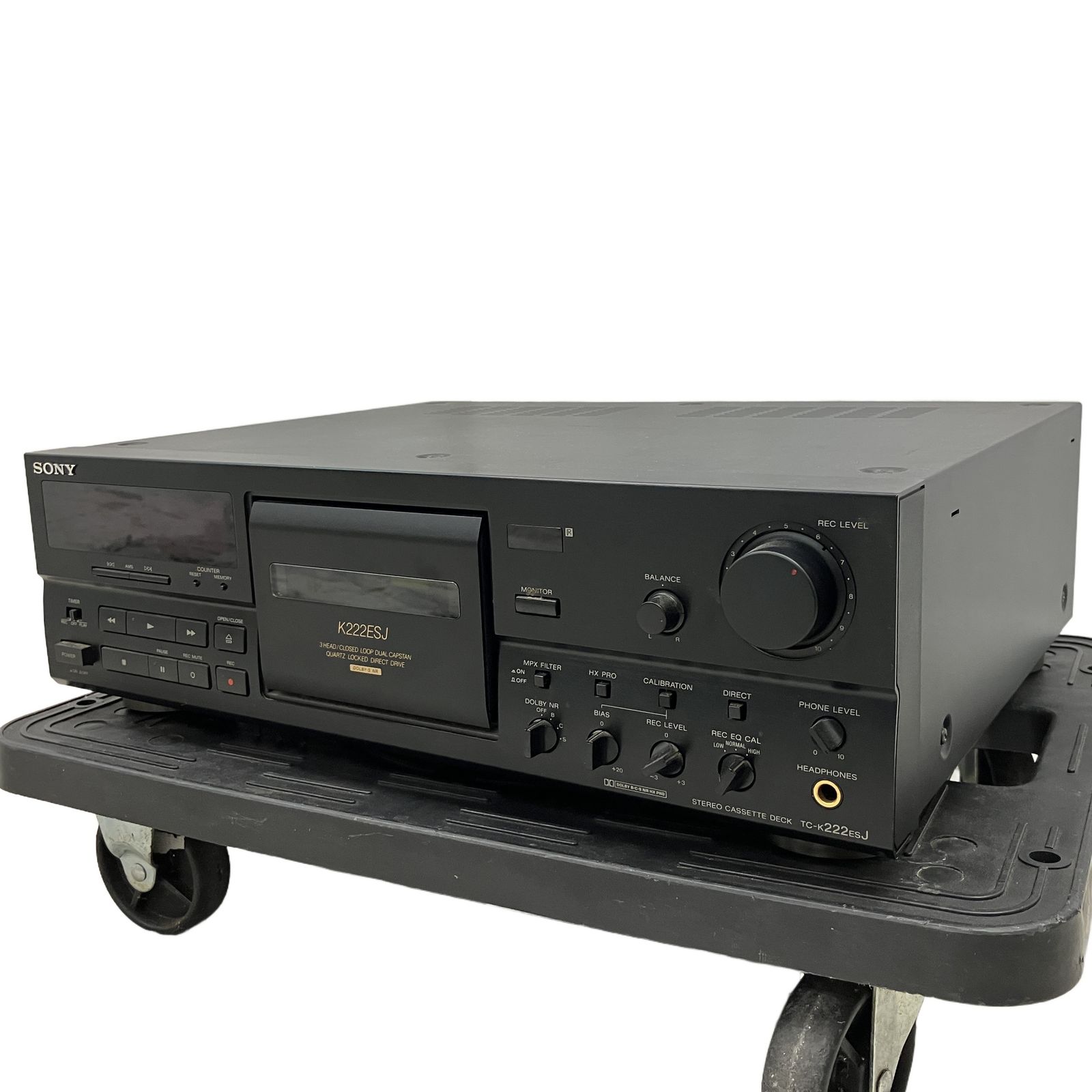SONY TC-K222ESJ カセットデッキ ソニー オーディオ機器 音響機材 ジャンク C11248993