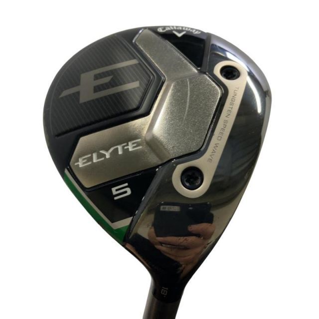 【中古】 キャロウェイ ELYTE 5W フェアウェイウッド FW VENTUS GREEN 50 for CW(ELYTE FW) (フレックスS) メンズ 男性用 右利き 右用 Cランク ゴルフクラブ