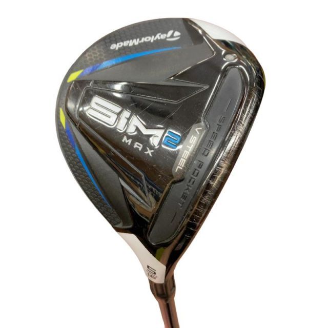 【中古】 テーラーメイド SIM2 MAX 5W フェアウェイウッド FW TENSEI BLUE TM50(SIM2 FW) (フレックスS) メンズ 男性用 右利き 右用 Cランク ゴルフクラブ
