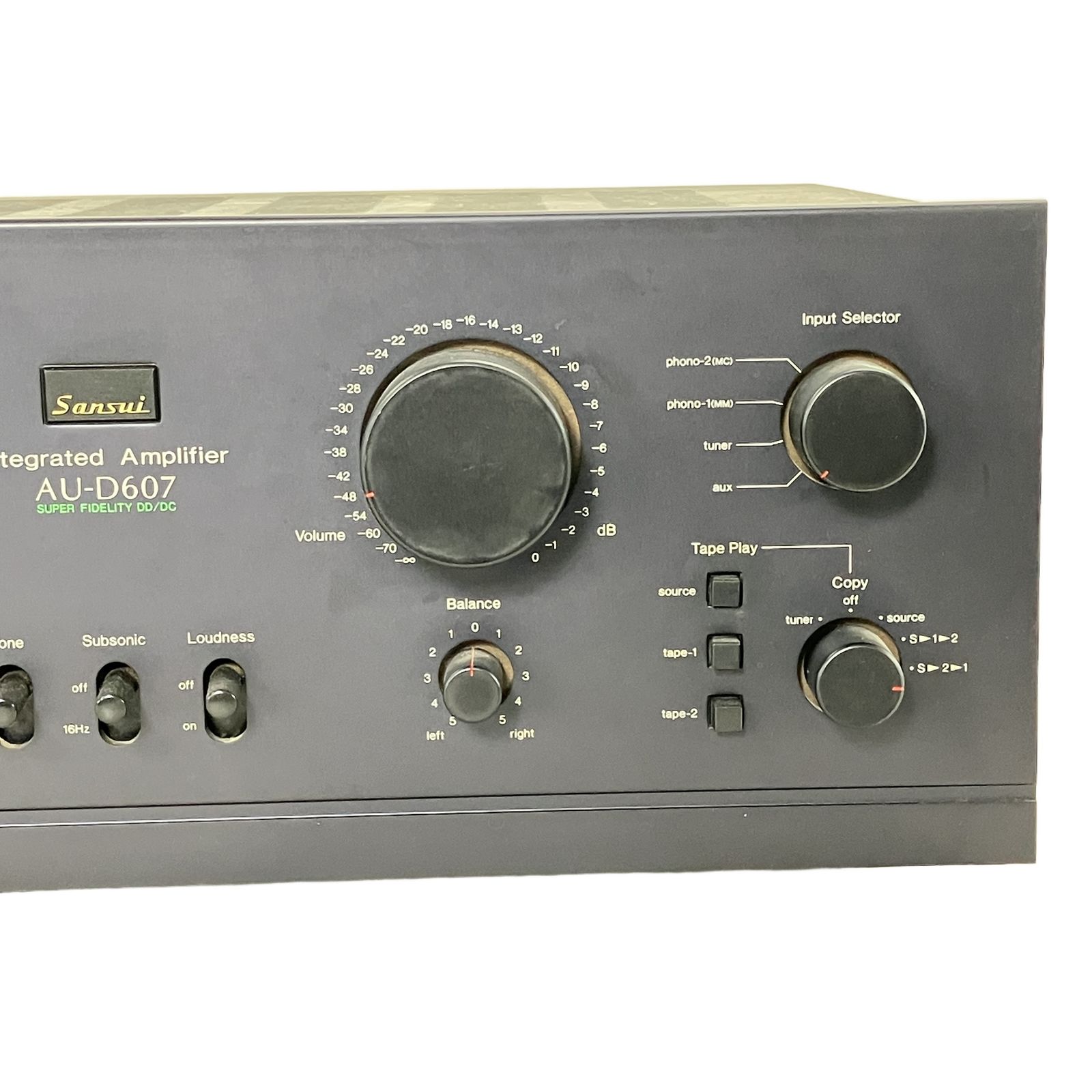 SANSUI サンスイ AU-D607 プリメインアンプ ジャンク W11176442 - メルカリ