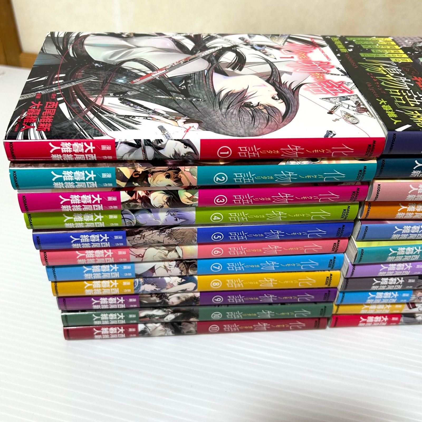 化物語 全巻セット 特典付き 特装版】化物語 1-22巻 全巻セット 特典