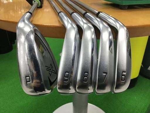 【中古】 ダンロップ XXIO(2024) eks 5S アイアンセット IR 純正特注シャフト (フレックスR) メンズ 男性用 右利き 右用 Cランク ゴルフクラブ