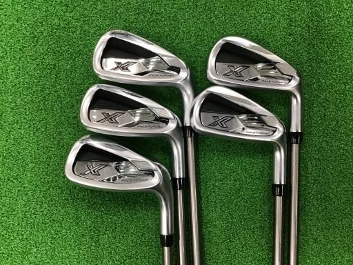 【中古】 ダンロップ XXIO(2024) eks 5S アイアンセット IR 純正特注シャフト (フレックスR) メンズ 男性用 右利き 右用 Cランク ゴルフクラブ単体アイアン