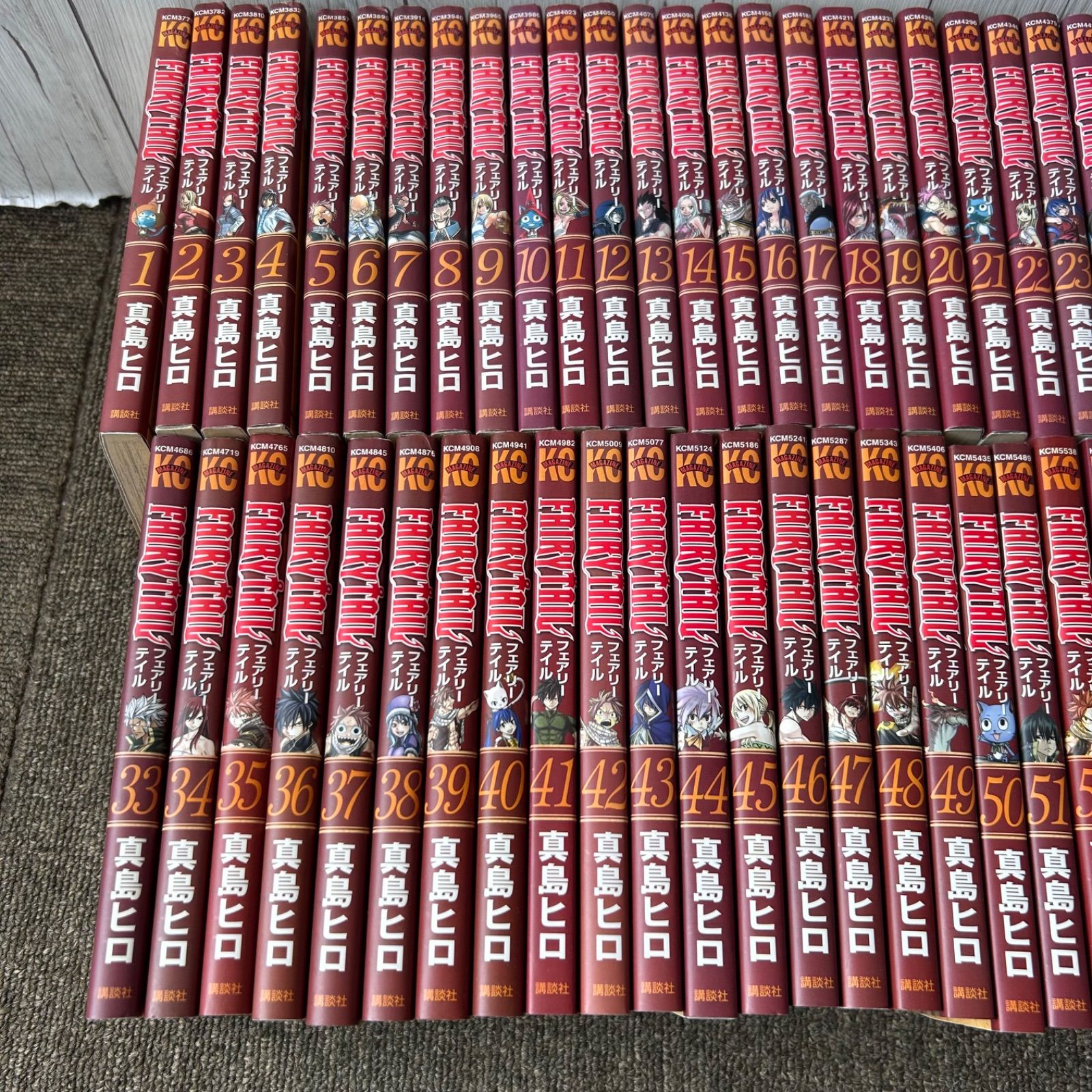 フェアリーテイル 全巻セット 講談社（kodansha） FAIRY TAIL(フェアリーテイル)/漫画全巻セット◇C