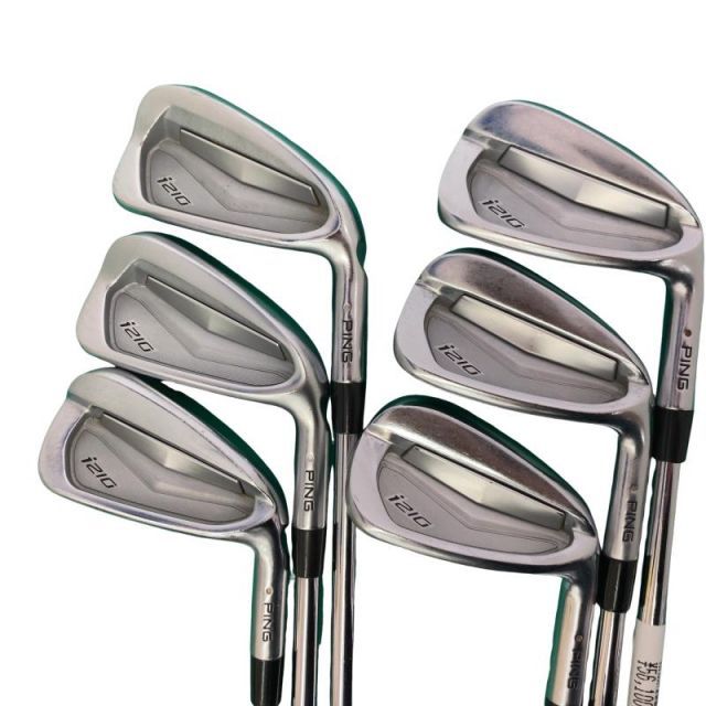 【中古】 ピン i210 6S アイアンセット IR Dynamic Gold (フレックスS) メンズ 男性用 右利き 右用 Cランク ゴルフクラブ