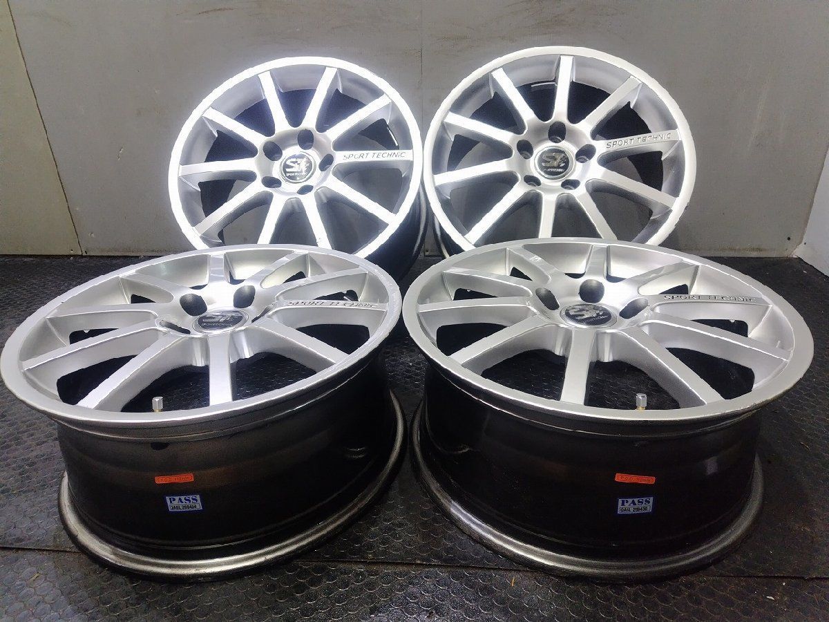 ST SPORT TECHNIC スポーツテクニック 社外ホイール 17インチ 4本 7.5 