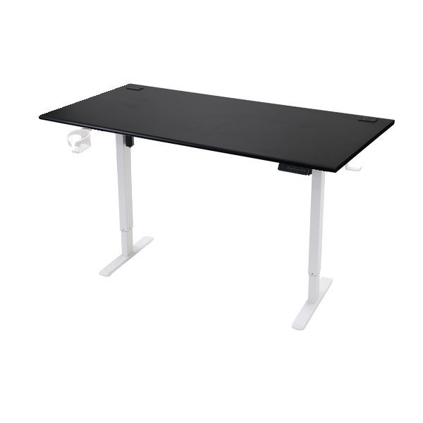 昇降デスク 電動 ハイグレードモデル PSE適合 160cm 1600mm 動荷重約100kg 静荷重約180kg スタンディングデスク 上下昇降 デスク 高さ調整 エルゴノミクス 昇降式デスク a99(天板:160,ブラック)(脚色:ホワイト) 29,237円