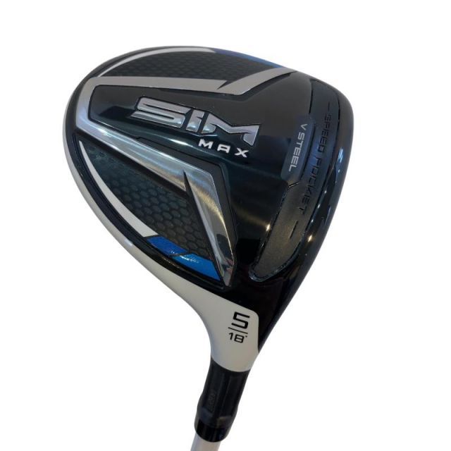 【中古】 テーラーメイド SIM MAX 5W レディース フェアウェイウッド FW TENSEI BLUE TM40(FW) (フレックスL) レディース 女性用 右利き 右用 Cランク ゴルフクラブ