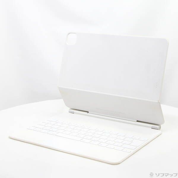 ソフマップ 〔中古品〕 12.9インチiPad Pro (第5世代) 用 Magic Keyboard 日本語 ホワイト MJQL3J／A【377】