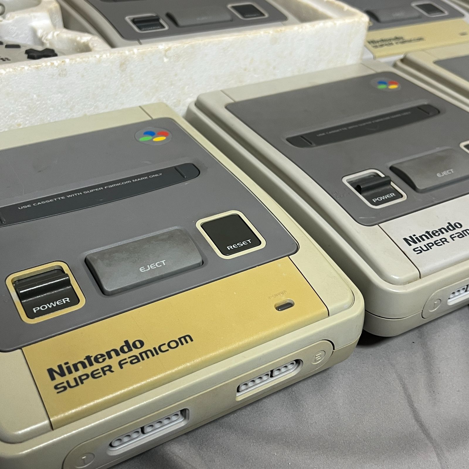 SFC いろいろ中古 ジャンク】Nintendo スーパーファミコン 本体 6台 中古 Used 任天堂