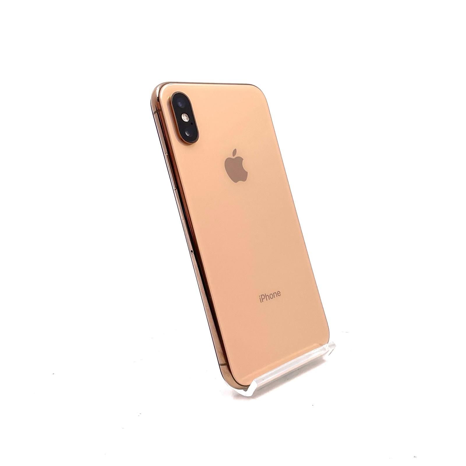 iPhone XS 64GB ゴールド au 白ロム 動作確認済 - メルカリ