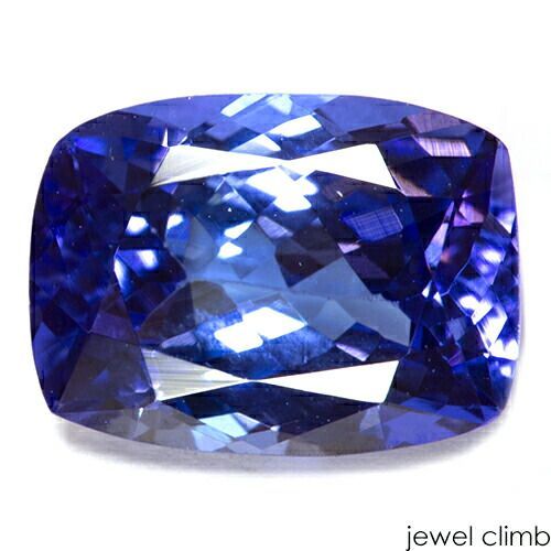 【鑑別書付】照りの良いSクラス結晶で煌めく人気ストーン！タンザナイト 宝石 ルース ３．９５ＣＴ