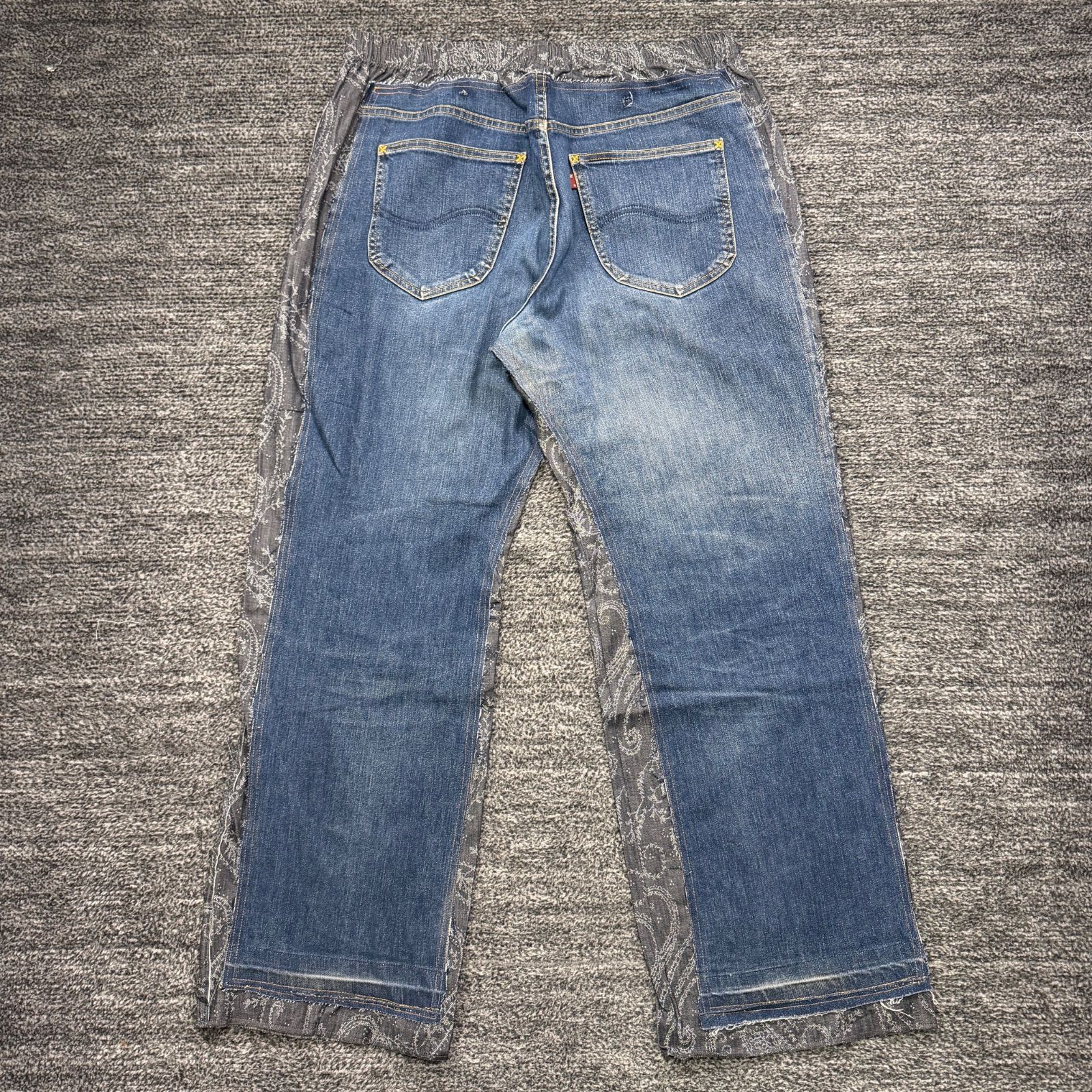 未使用品 Rebuild by Needles NS298 再構築デニムパンツ リビルドバイ