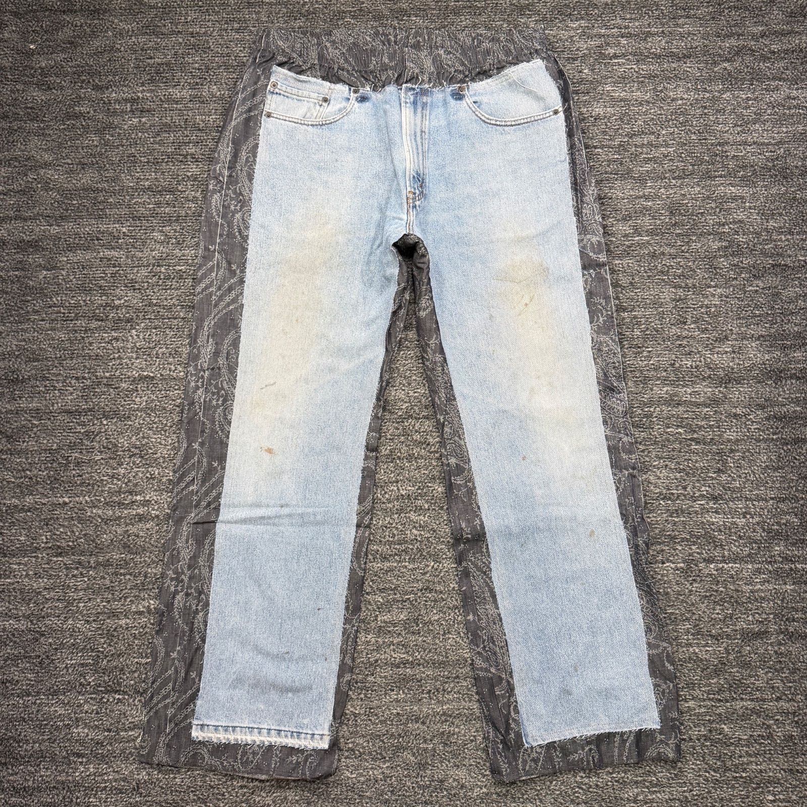 未使用品 Rebuild by Needles NS298 再構築デニムパンツ リビルドバイ 