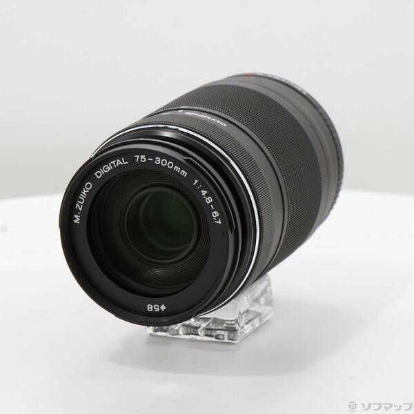 ソフマップ 〔中古品〕 M.ZUIKO DIGITAL ED 75-300mm F4.8-6.7 II ブラック【352】
